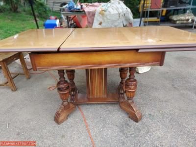 art deco original finish enamel top table - Thumbnail 2