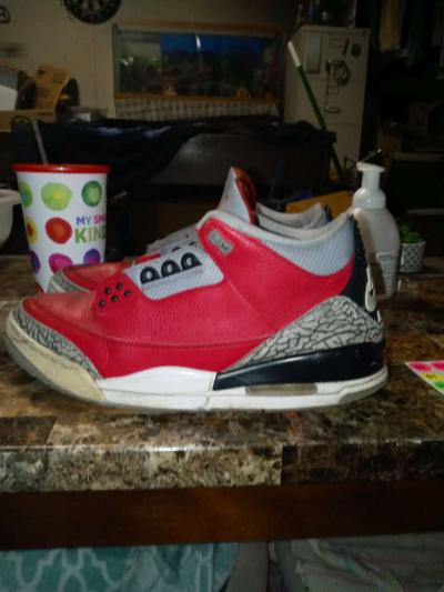 Mens Air Jordan III SZ 12 - Thumbnail 4
