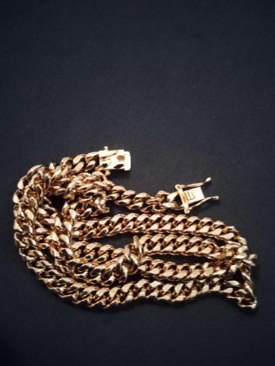 Mii Cuban 10k Solid Gold - Thumbnail 4