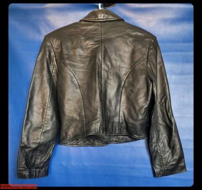 Michael Hoban Leather Jacket Ladies Vintage - Thumbnail 2