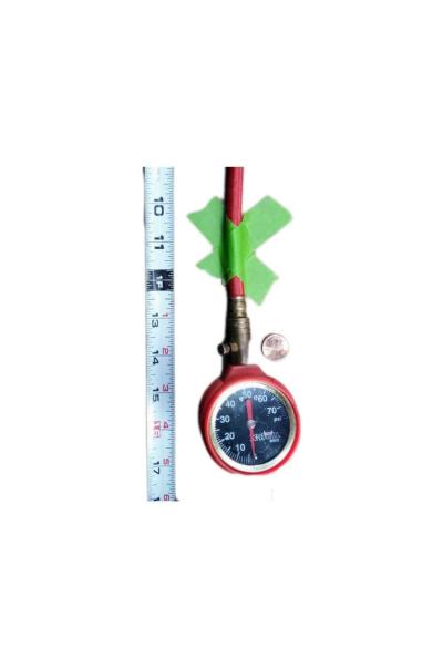 Heavy Duty Tire Deflator with Gauge - Thumbnail 5