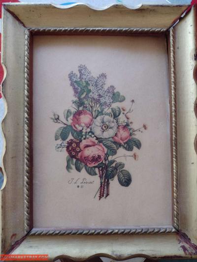 Vintage Floral Prints set of 2 - Thumbnail 2
