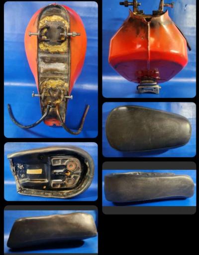 19621966 Honda CT200 Gas Fuel Tank  Seat Trail 90 - Thumbnail 4