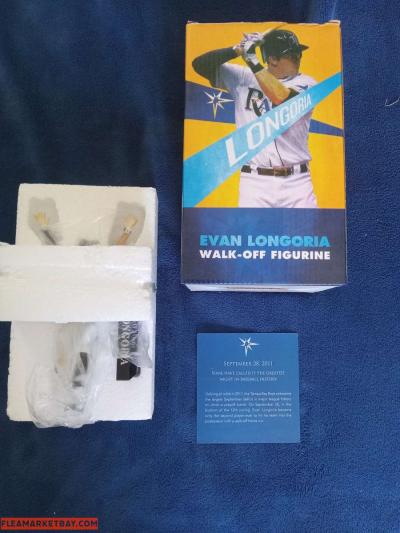 Tampa Bay Rays Evan Longoria Walk Off Figurine - Thumbnail 2