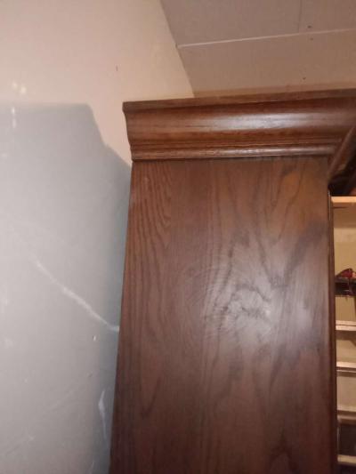 antique china cabinet and hutch - Thumbnail 4