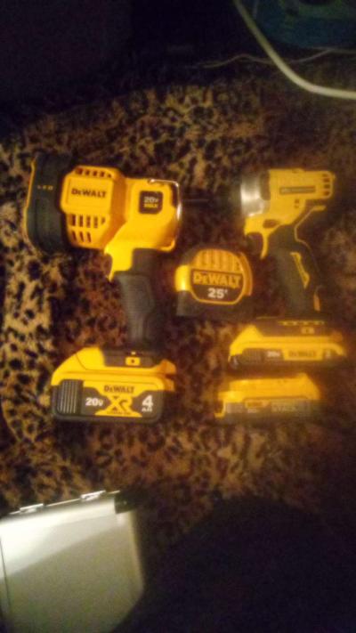 DeWalt power tools cordless