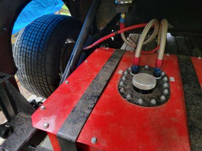 1957 Chevy Belair dirt track car - Thumbnail 3