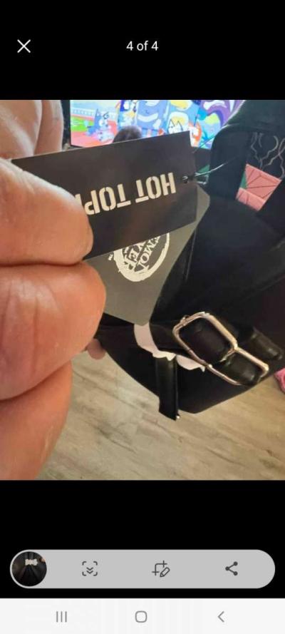 brand new Demon slayer patchwork backpack - Thumbnail 4