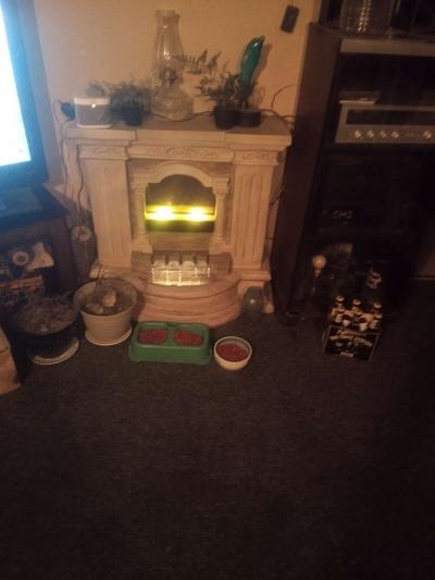 fake fireplace with real waterfall - Thumbnail 3