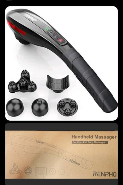 Renpho Cordless Full Body Massager Handheld EM2016CB - Thumbnail 1
