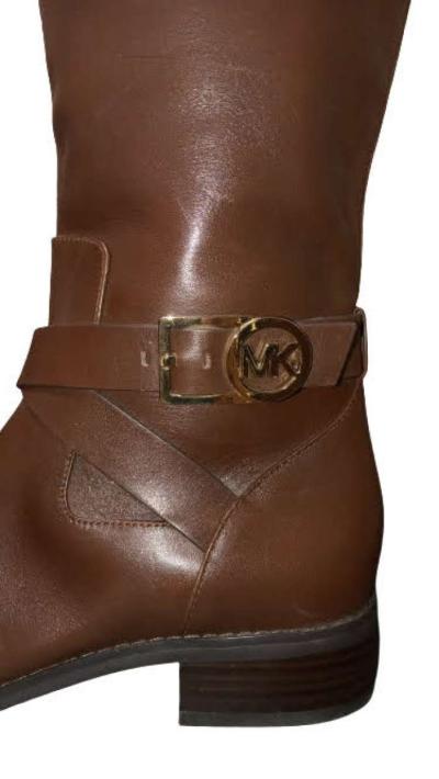 Michael Kors Bryce Leather Riding Boot ST15F Boots Size 7M - Thumbnail 5