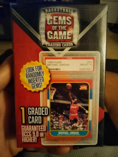 Michael Jordan graded basketball card BCCG 10 - Thumbnail 5