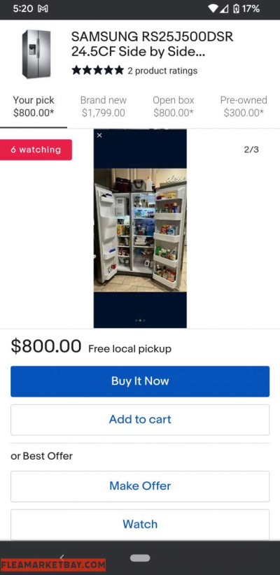 Samsung refrigerator - Thumbnail 2