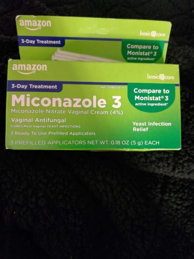 miconazole 3 day treatment for yeast infection