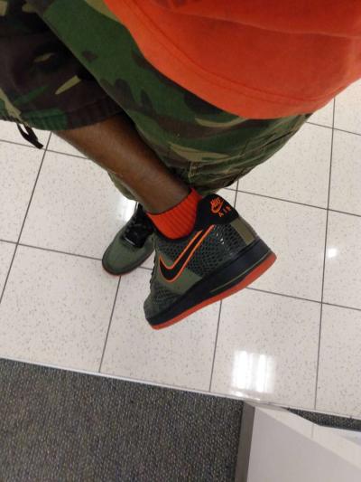 Like New Snakeskin Camouflage Air force 1s Size 11Pick Up - Houston, Texas