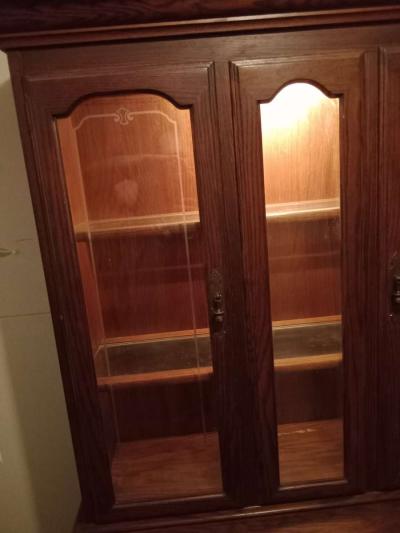 antique china cabinet and hutch - Lake Wales, Florida