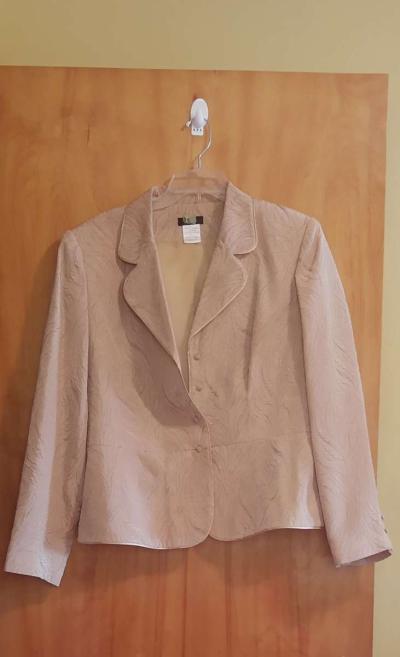 2 Pc Womens Roma embossed classy suit - Thumbnail 5