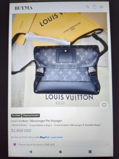 Brand New Louis Vuitton Monogram MESSENGER PM VOYAGER - Thumbnail 3