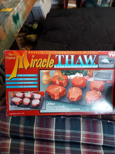 quick thaw plate