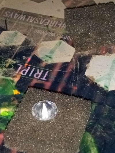 natural European cut diamond - Thumbnail 2