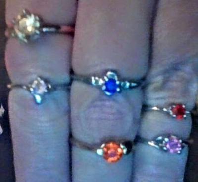 Fashion Birthstone Rings