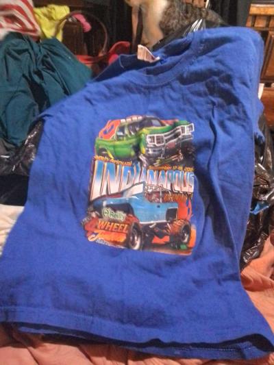 boys monster truck tshirt
