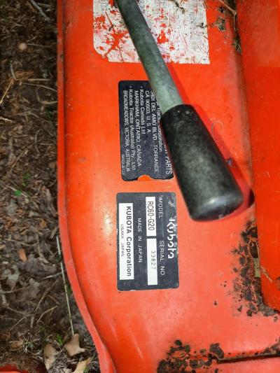 tractor Kubota 4wheel steering - Thumbnail 3