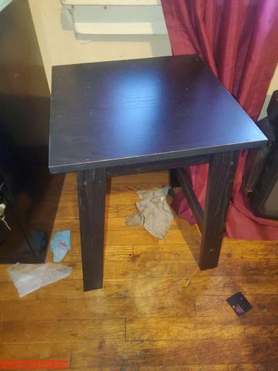 3 Small Black Tables - Thumbnail 2