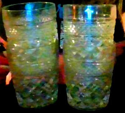 Set of Cut Crystal Glasses