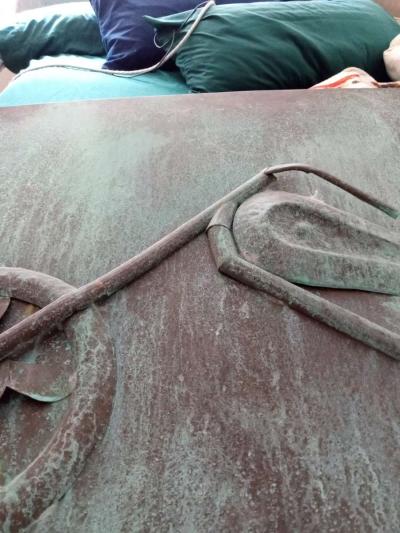 framed copper hand made chopper every delacte piece - Thumbnail 4