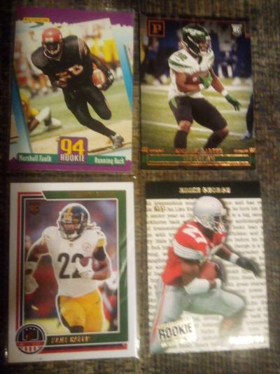 four good running backs RC cards - Thumbnail 2