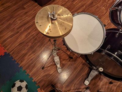 Ludwig Accent Cs Combo 5 piece Drumset with Throne - Thumbnail 3