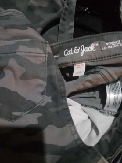 girl cat jack camp overralls - Thumbnail 2