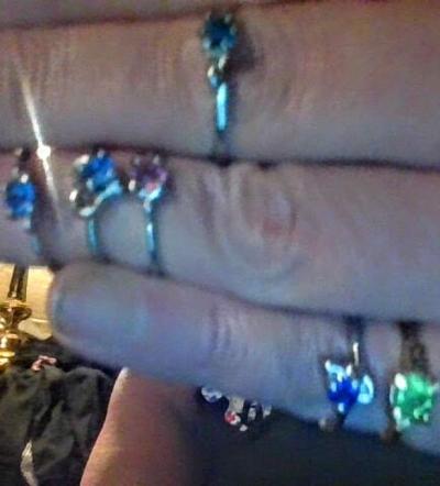 ASSORTED BIRTHSTONE FASHION RINGS - Thumbnail 4