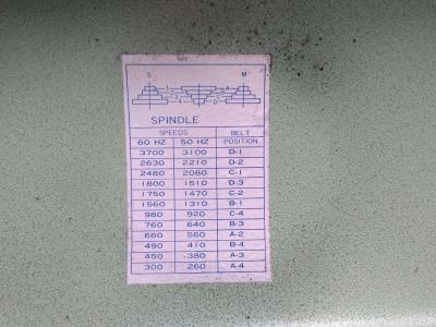 I Im Mac Cummins drill press 12 speed 1983 very good conditi - Thumbnail 4