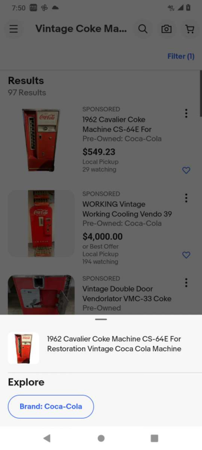 1960s coke vending machine - Thumbnail 5