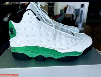 Jordan Retro 13s Lucky Green - Thumbnail 2