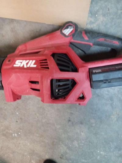 new skil battery powered blower - Thumbnail 1