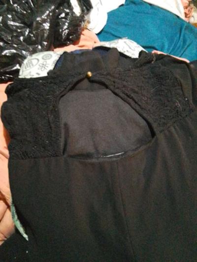 woman black dress - Thumbnail 2