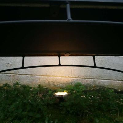 old unique antique iron rod bench newly upholstered - Thumbnail 6