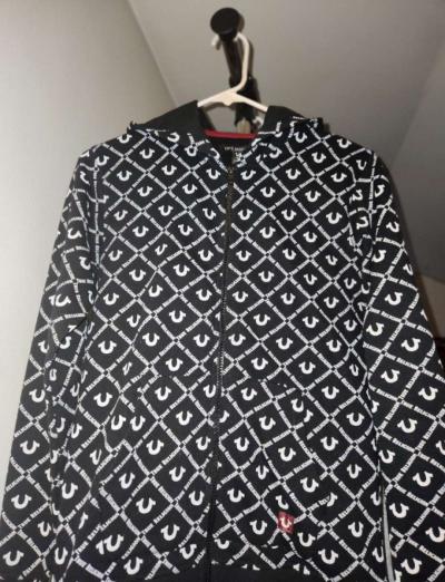 True Religion zip up hoodie