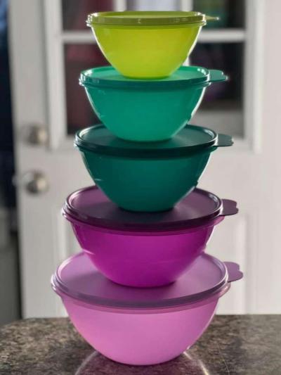 Tupperware Wonderlier 5Pc Bowl Set - Thumbnail 2
