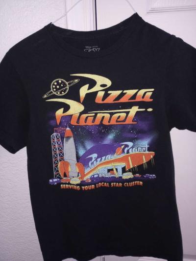 Toy Storys Pizza Planet Shirt SMALL - Killeen, Texas