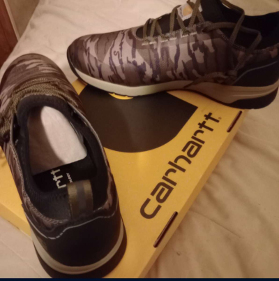 Soft Toe Carhartt Camo Mens Shoes - Thumbnail 3