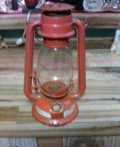 vintage oil lamp