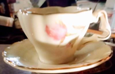 Decorative TEA CUP AND SAUCE ATTACHED HANGING ORTIMENT - Thumbnail 3