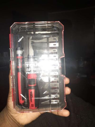 Hyper Tough 16 Piece Precision Knife Set - Thumbnail 2