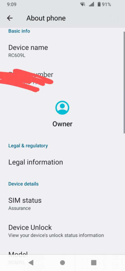orbic Q10 smartphone - Thumbnail 2