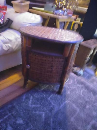 Bamboo chair and table - Thumbnail 2