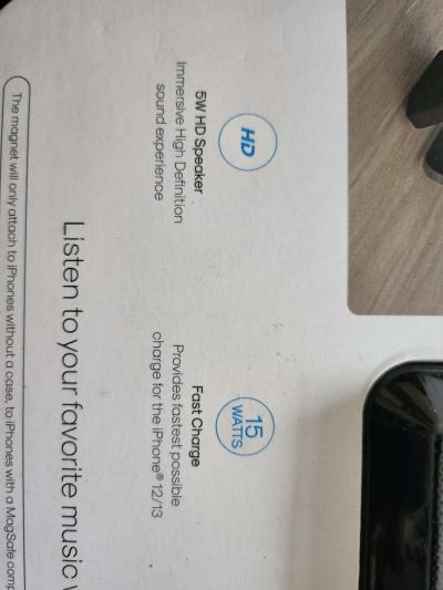 ATOMI Wireless Magnetic Fast Charger With Bluetooth Speaker - Thumbnail 5